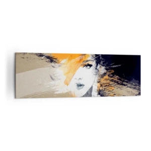 Canvastavla - Bild på duk - Och så blir det ljus - 160x50 cm