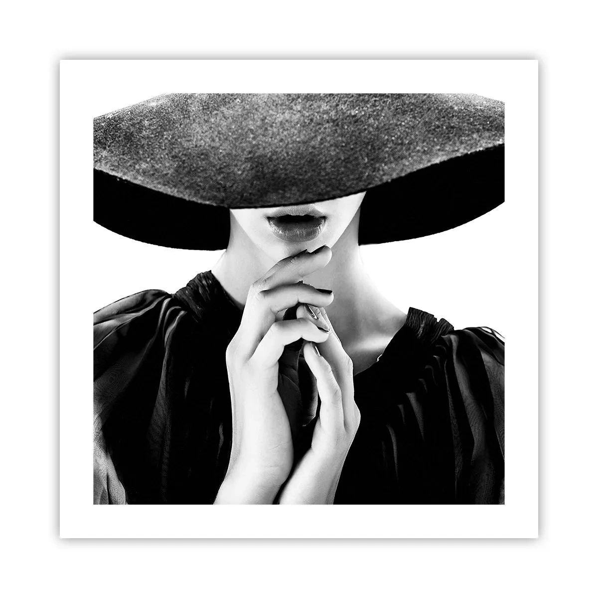 Affisch - Dold skönhet - 50x50 cm