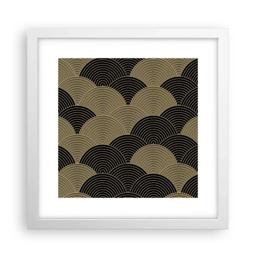 Affisch i vit ram - Enighet i mångfald - 30x30 cm