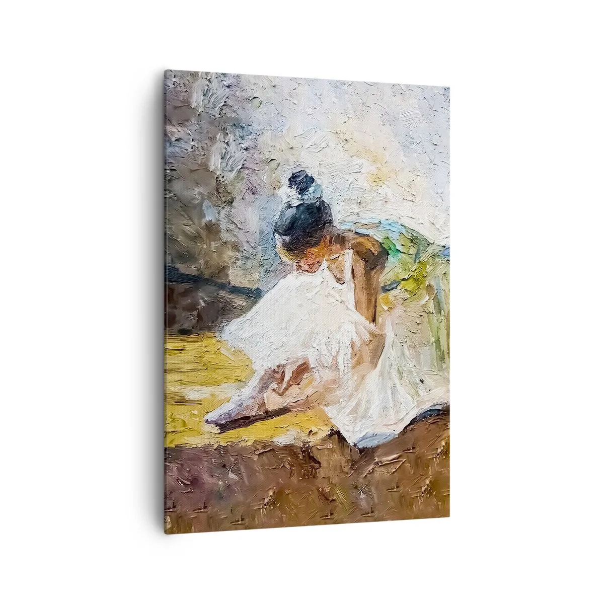 Canvastavla - Bild på duk - Från Degas tavla - 70x100 cm