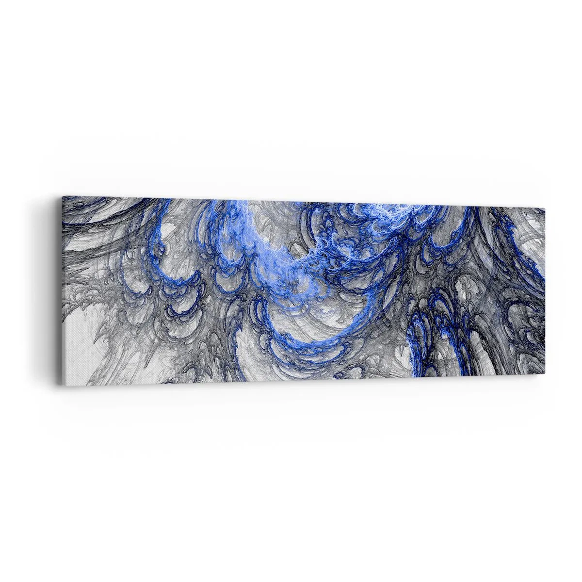 Canvastavla - Bild på duk - Vågens födsel - 90x30 cm