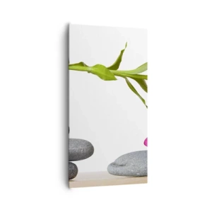 Canvastavla - Bild på duk - Livets färger och varaktighet - 65x120 cm