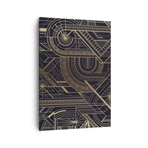 Canvastavla - Bild på duk - Koncept, idéer, planer - 50x70 cm