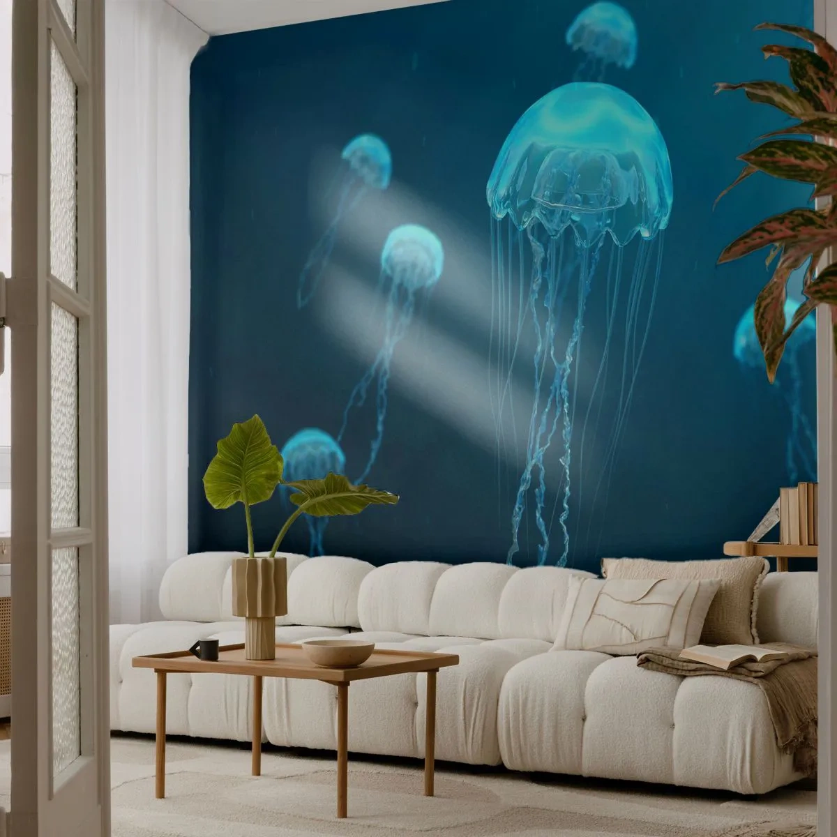 Fototapet Standard Eco - Havets dans - Manet, Hav, Vatten - 400x280 cm