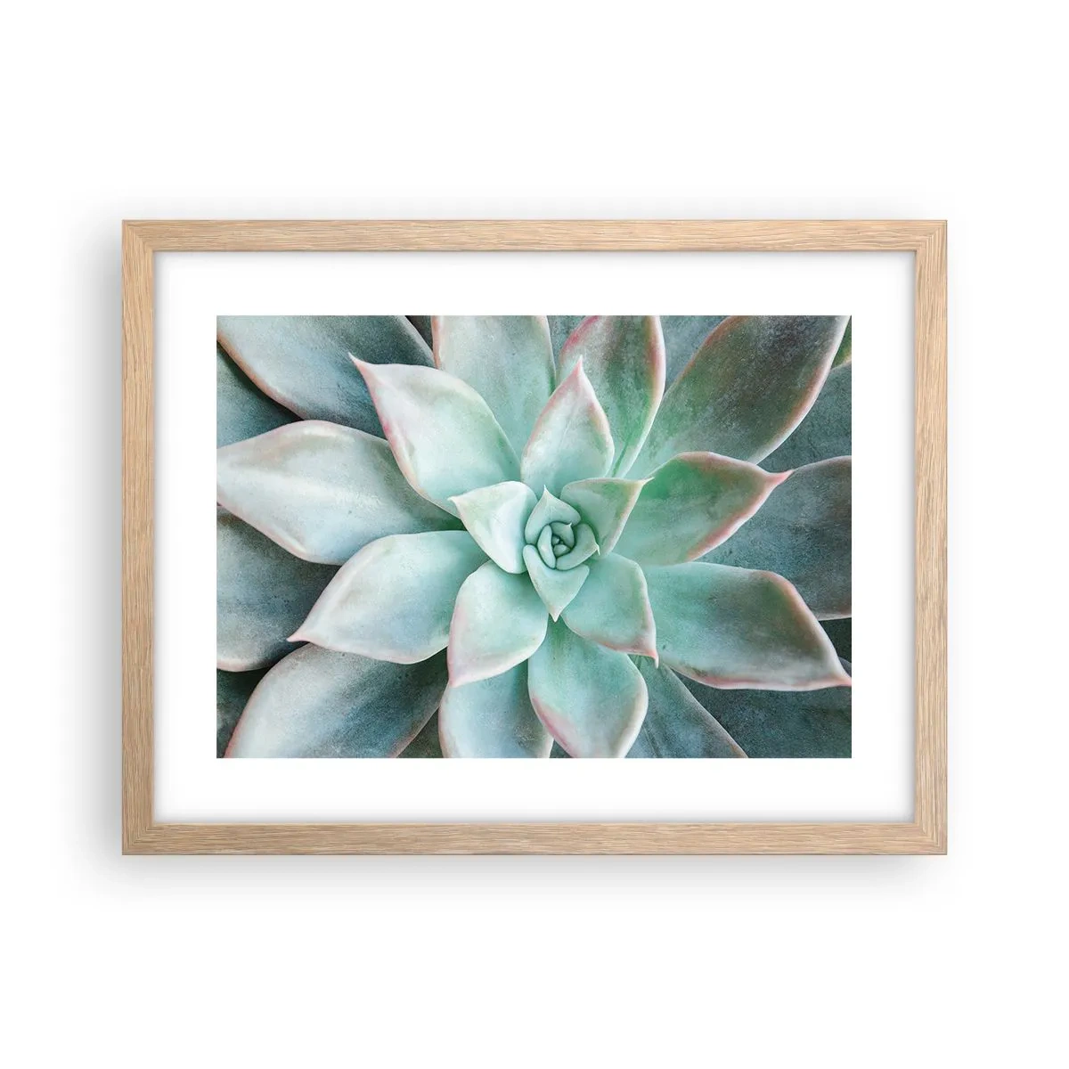 Affisch i ram av ljusek - Öknens hjärta - 40x30 cm