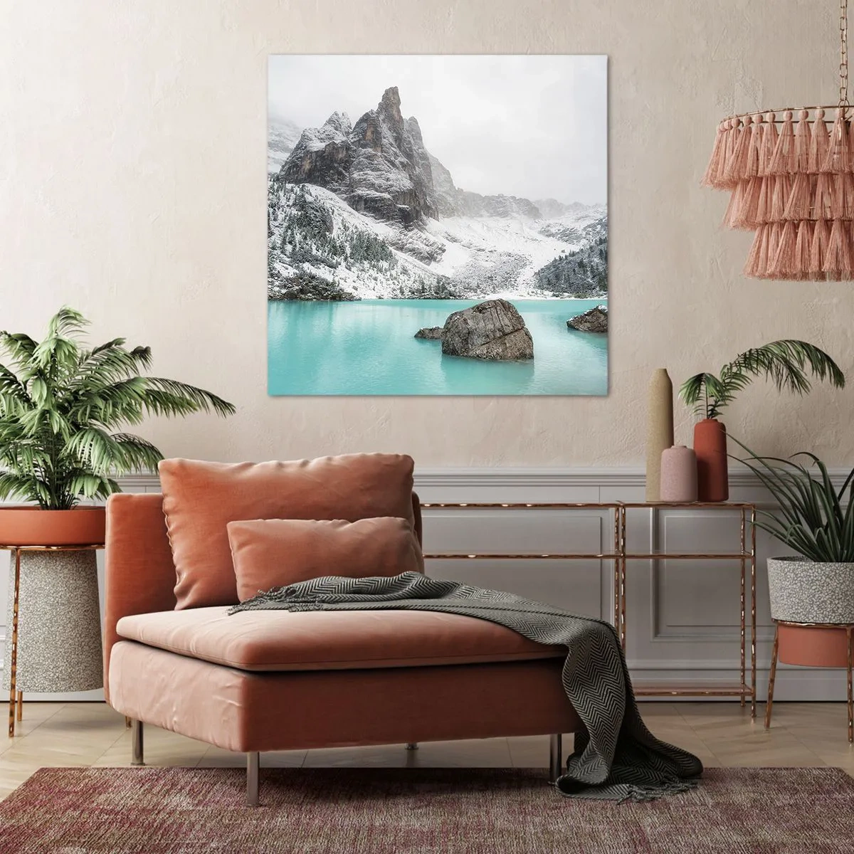 Canvastavla - Bild på duk - På vakt - 40x40 cm