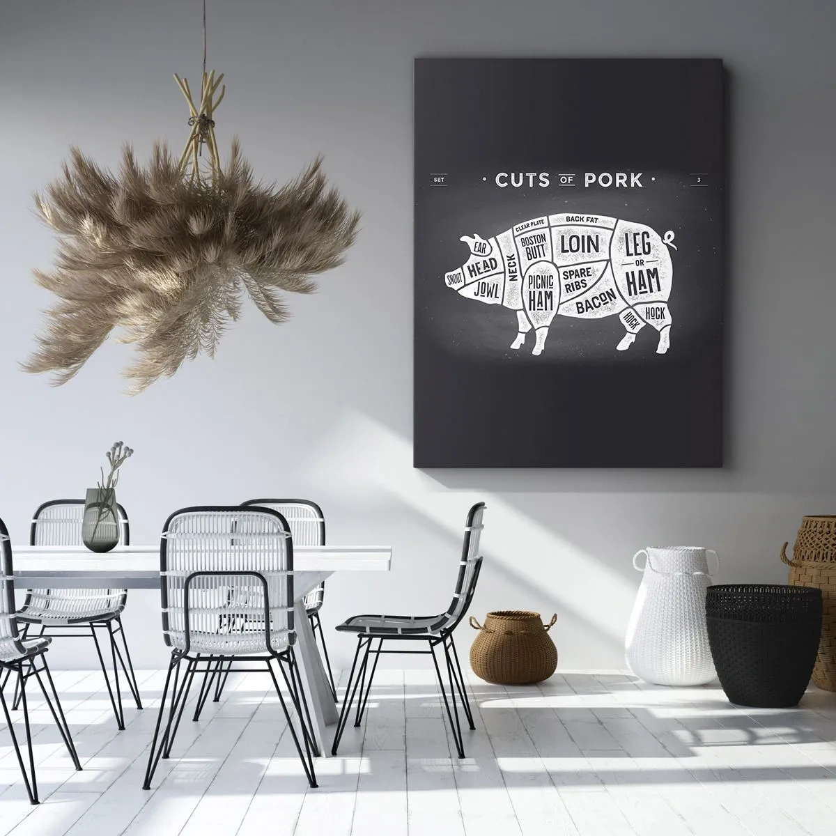 Canvastavla - Bild på duk - Styckarens ABC - 80x120 cm