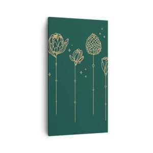 Canvastavla - Bild på duk - Familjen ÖRTsson - 45x80 cm