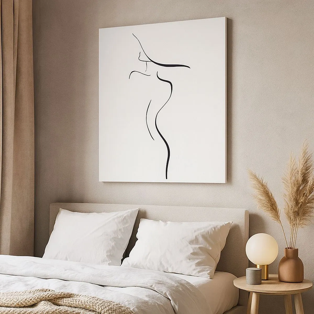 Canvastavla - Bild på duk - Svårfångad som en våg - 30x30 cm