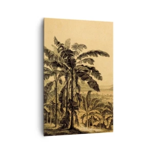 Canvastavla - Bild på duk - I kolonial stämning - 80x120 cm