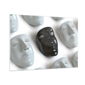 Glastavla - Bild på glas - Hur kan man urskilja sig? - 100x70 cm