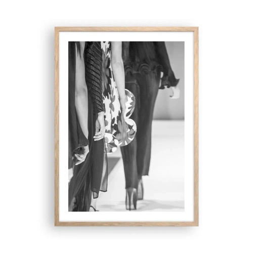 Affisch i ram av ljusek - En elegant parad - 50x70 cm