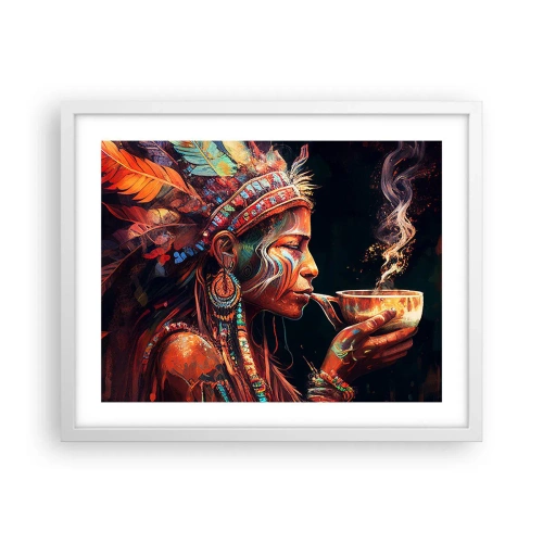 Affisch i vit ram - En magisk ritual - 50x40 cm