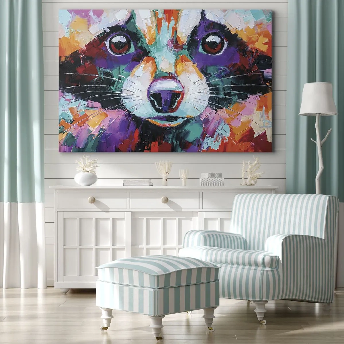 Canvastavla - Bild på duk - Enbart goda emotioner - 120x80 cm