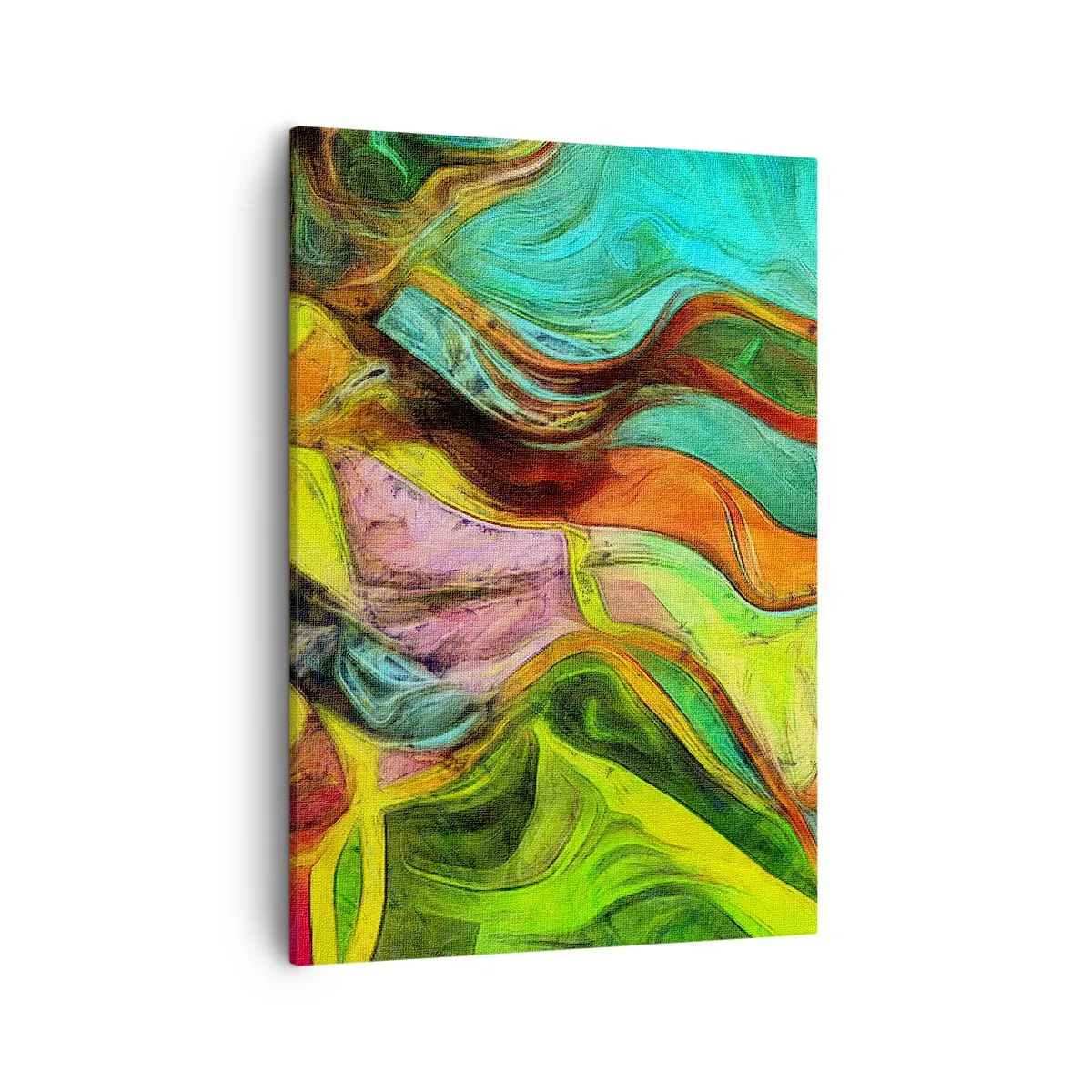 Canvastavla - Bild på duk - Rörelse är liv - 50x70 cm
