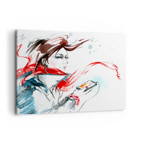 Canvastavla - Bild på duk - Spel inuti mig - 120x80 cm