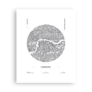 Affisch - Londons anatomi - 40x50 cm