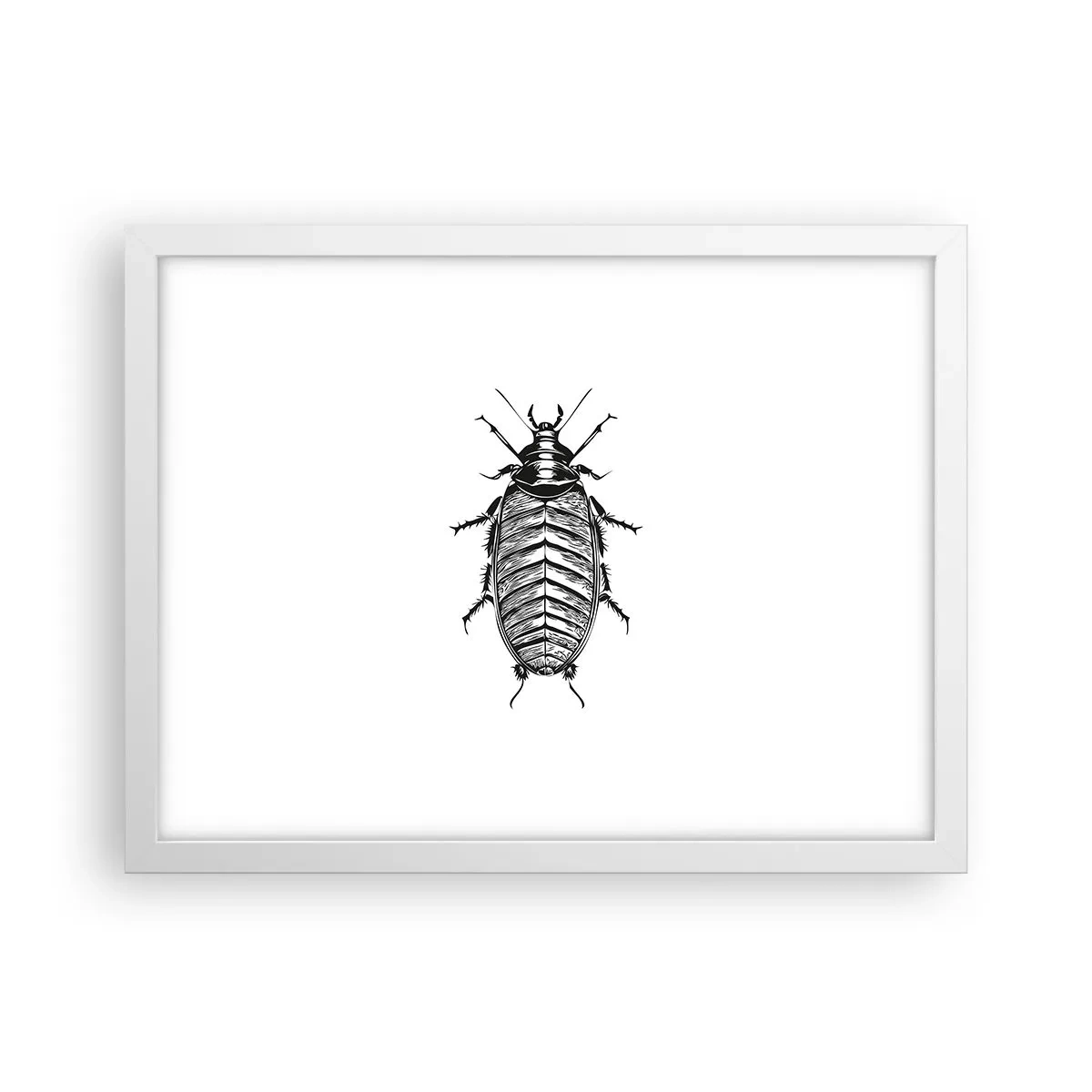 Affisch i vit ram - Vilket exemplar! - 40x30 cm