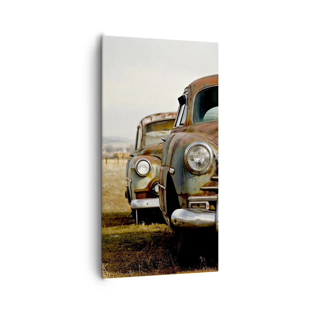 Canvastavla - Bild på duk - Välförtjänt vila - 65x120 cm