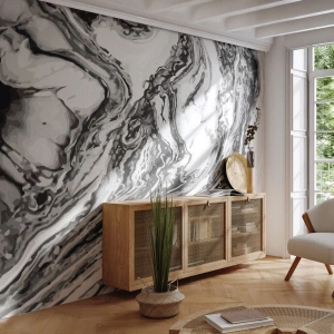 Fototapet Premium Canvas - I början var det kaos - Abstraktion, Bit, Modernt mönster - 500x350 cm