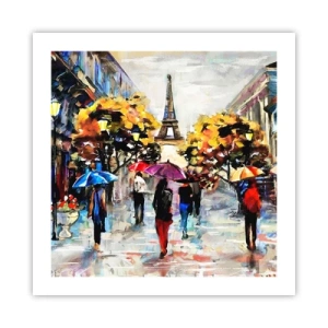 Affisch - Särskilt vacker på hösten - 50x50 cm