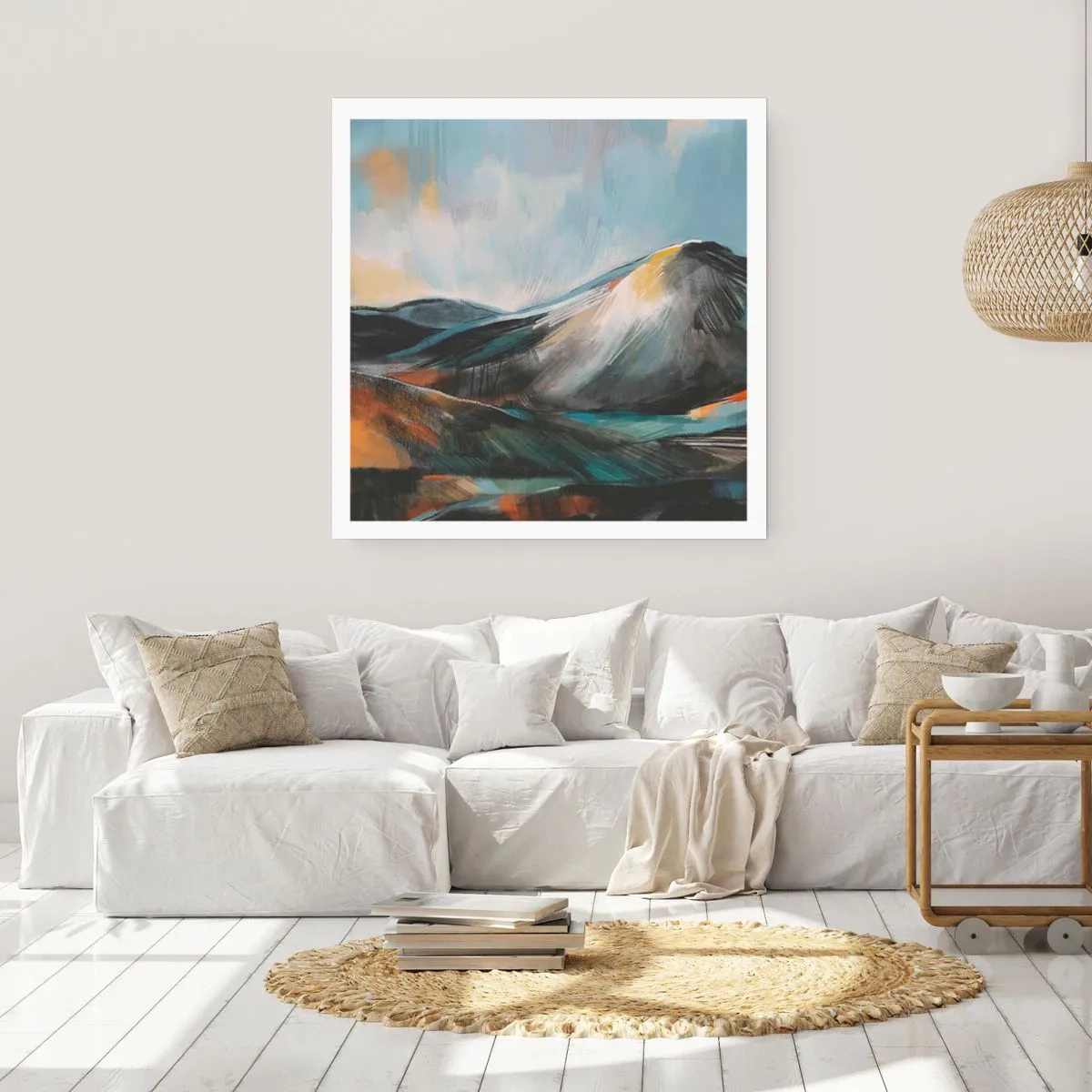 Affisch - Råa och vackra - 50x50 cm