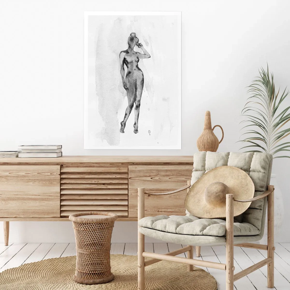 Affisch - En studie om kvinnlighetens perfektion - 50x70 cm