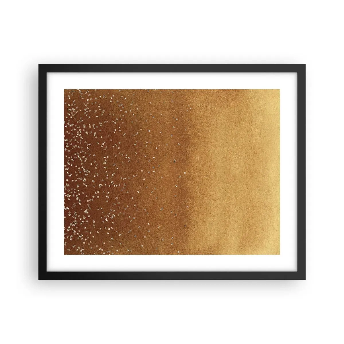 Affisch i svart ram - Ljusets födsel - 50x40 cm