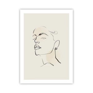 Affisch - Stolt blick - 50x70 cm