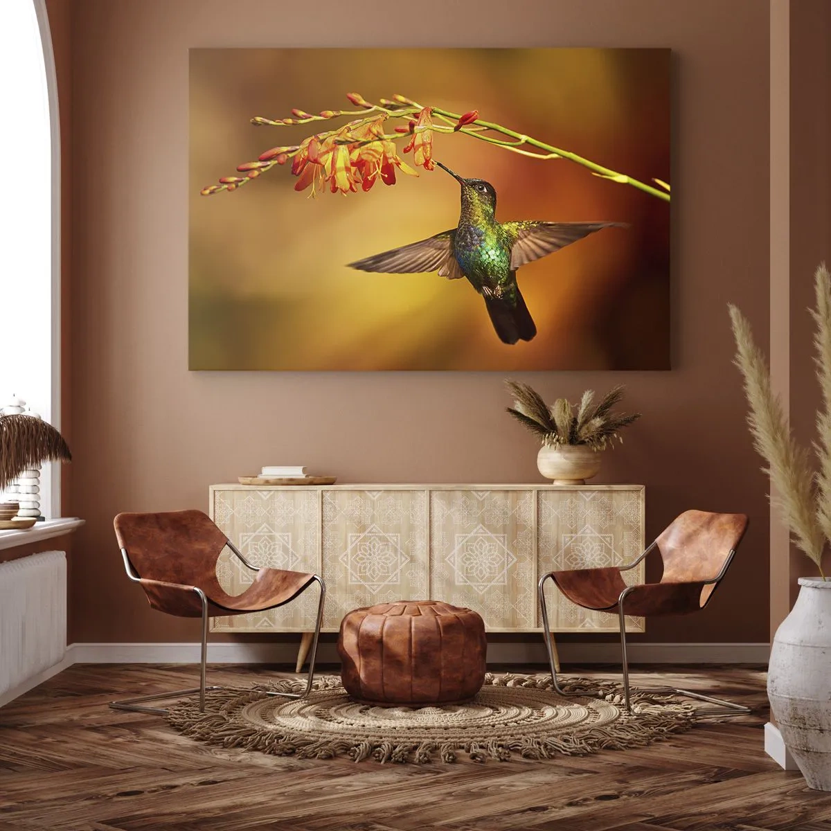 Canvastavla - Bild på duk - Ljusbud enligt Mayafolket - 120x80 cm