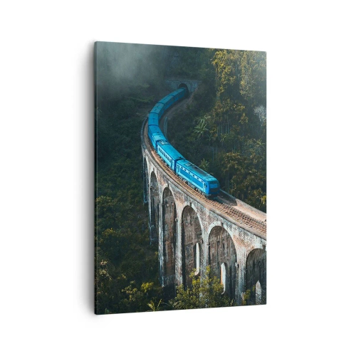 Canvastavla - Bild på duk - Attraktion till naturen - 50x70 cm