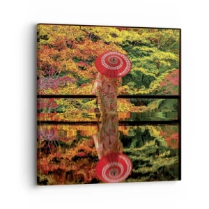 Canvastavla - Bild på duk - I naturens tempel - 30x30 cm