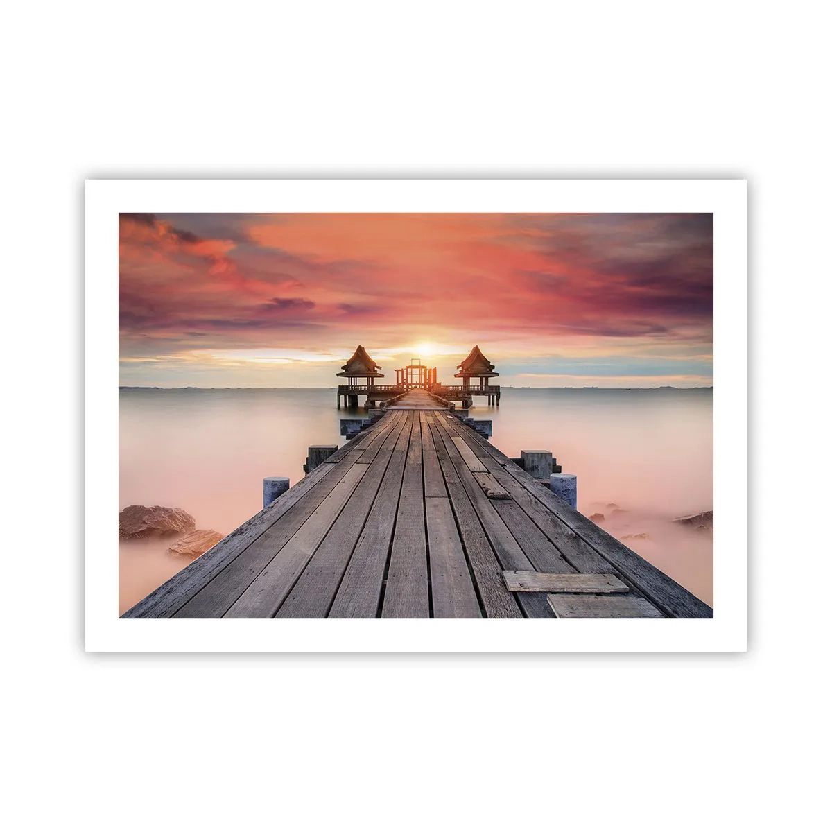 Affisch - Skymning i öst - 70x50 cm