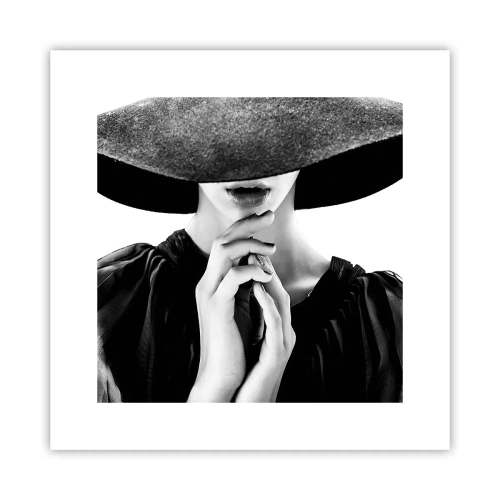 Affisch - Dold skönhet - 30x30 cm