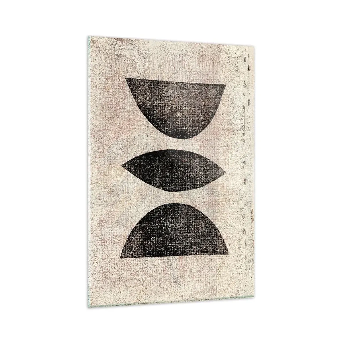 Glastavla - Bild på glas - Etnisk abstraktion - 80x120 cm