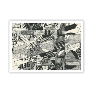 Affisch - Nutidens dynamik - 100x70 cm