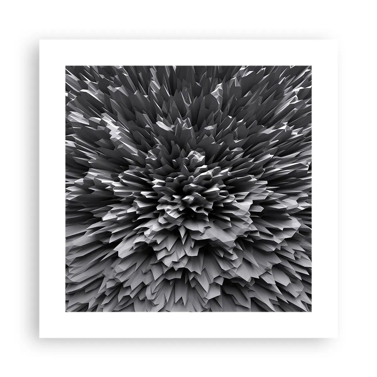 Affisch - Det kan inte bli vassare än så här - 40x40 cm