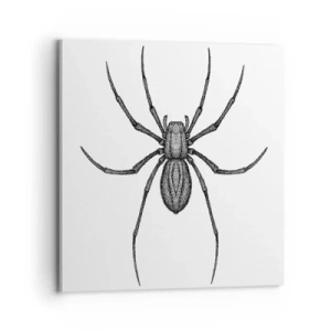 Canvastavla - Bild på duk - Oroväckande precision - 70x70 cm