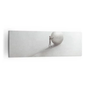 Canvastavla - Bild på duk - Livets spel - 160x50 cm