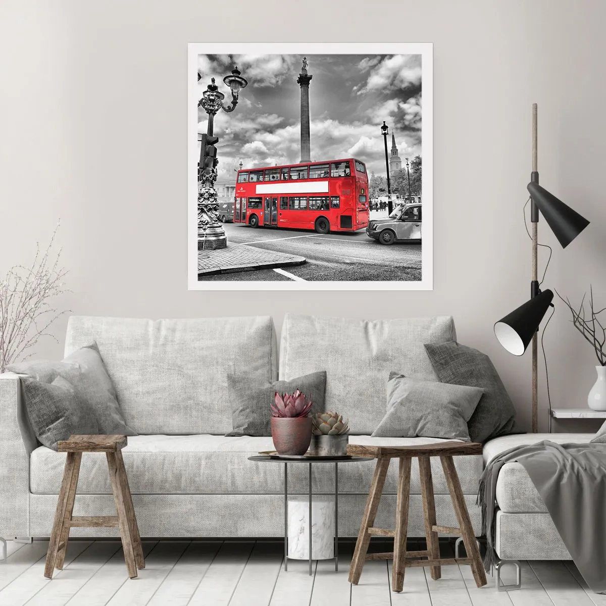 Affisch - Stadens riktiga blodomlopp - 50x50 cm