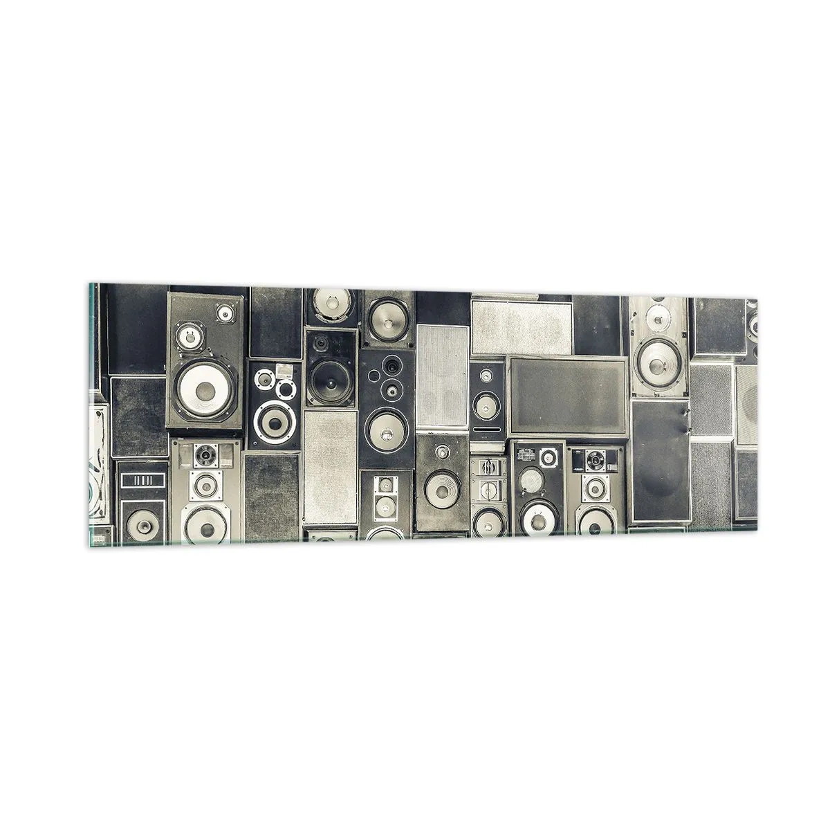 Glastavla - Bild på glas - Allt väl - 90x30 cm