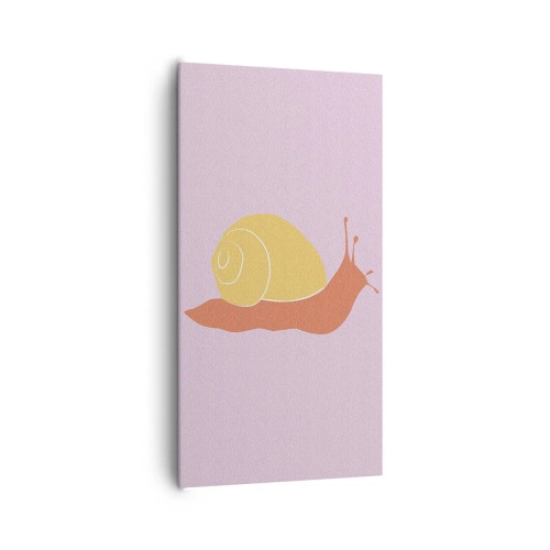 Canvastavla - Bild på duk - Det är ingen brådska - 65x120 cm