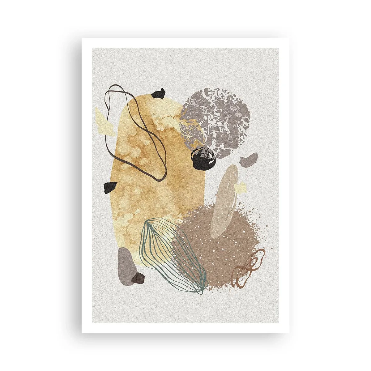 Affisch - Olika former - 70x100 cm