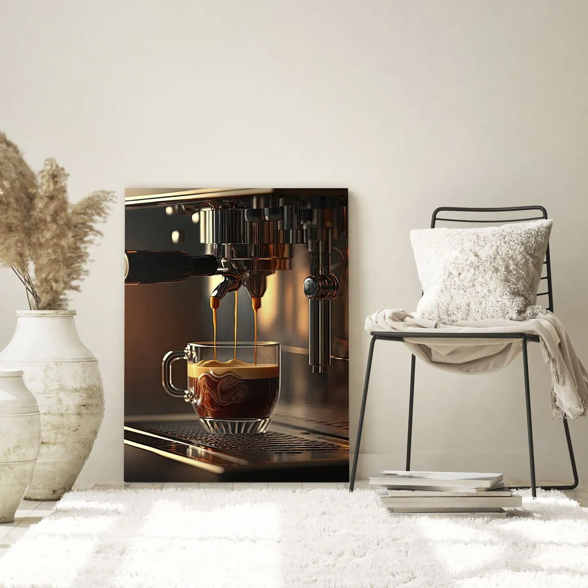 Glastavla - Bild på glas - En sensuell blandning - 70x100 cm