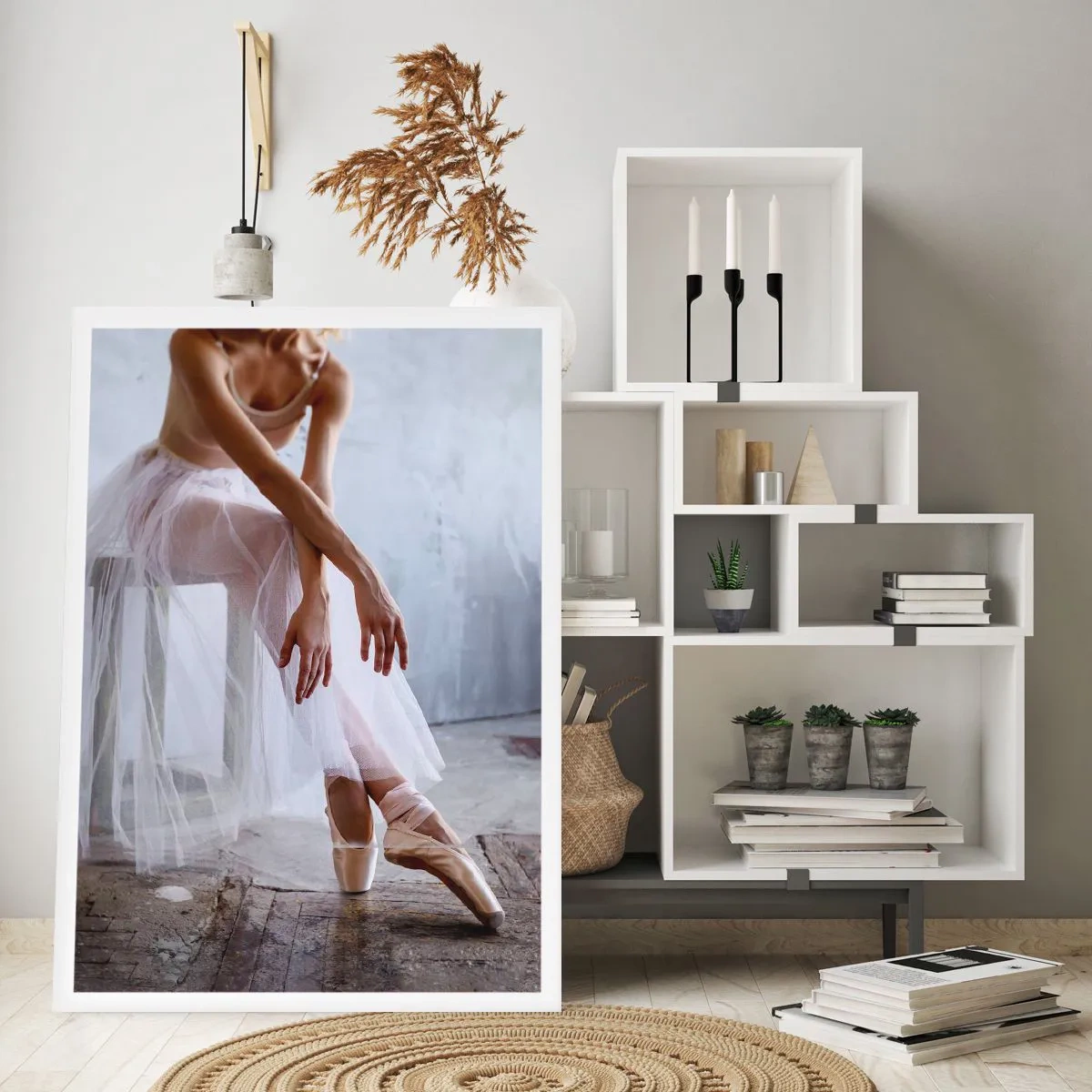 Affisch - Innan rampljuset tänds - 50x70 cm