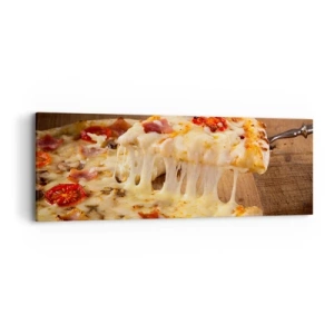 Canvastavla - Bild på duk - Italienska konstens mästerverk - 90x30 cm