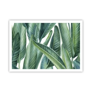 Affisch - Grönskan i sig själv - 100x70 cm