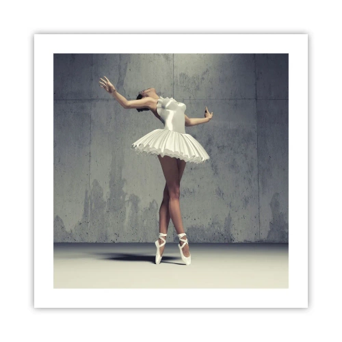 Affisch - Lätt som en fågel - 50x50 cm