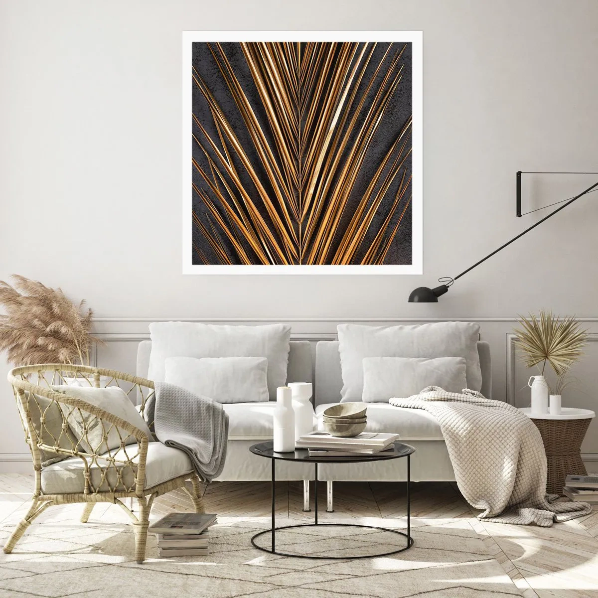 Affisch - Tropikens guld - 60x60 cm