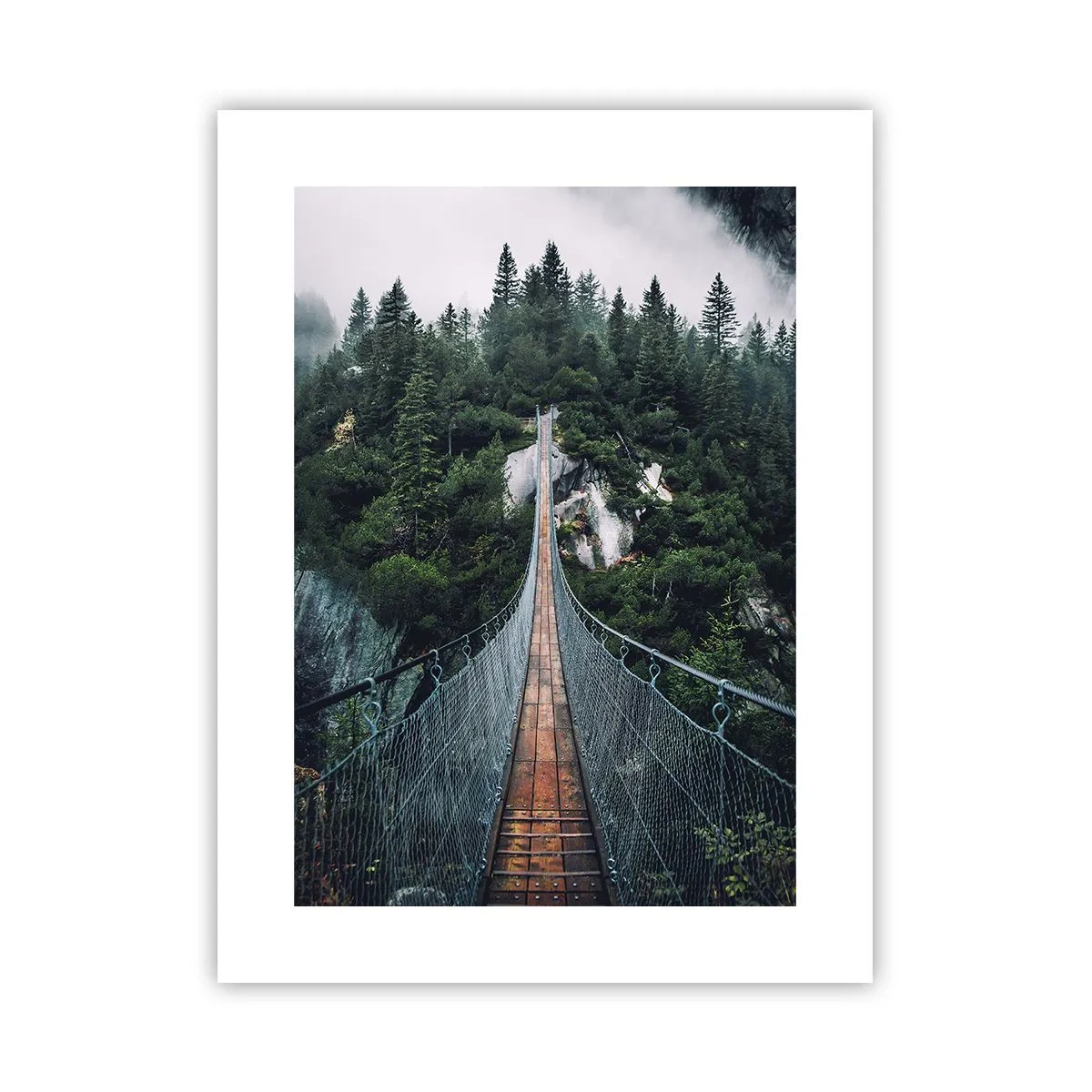 Affisch - Där örnar vågar - 30x40 cm